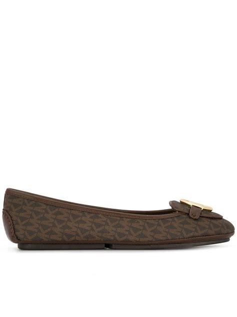 michael kors lillie ballerina|Michael Kors slip on flats.